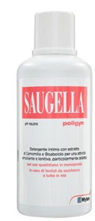 SAUGELLA POLIGYN PH NEUTRO DETERGENTE INTIMO LENITIVO ED EMOLLIENTE 250 ML image not present
