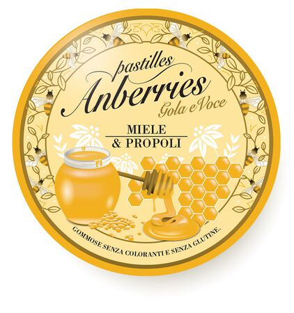 ANBERRIES MIELE PROPOLI 55 G image not present
