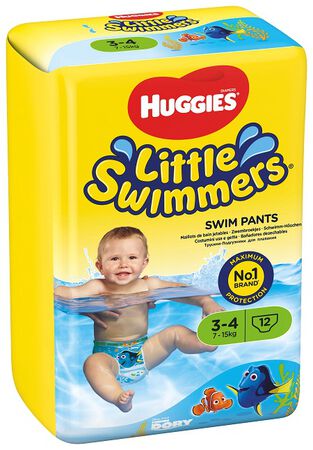 HUGGIES LITTLE SWIMMERS 7/12KG S/P 12 PEZZI image not present