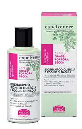 CAPELVENERE BIOSHAMPOO AI LEGNI DI QUERCIA E FOGLIE DI NAOULI 200 ML image not present