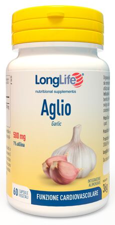 LONGLIFE AGLIO 60 CAPSULE VEGETALI image not present