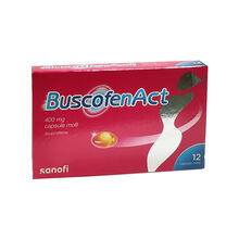 BUSCOFENACT*12 cps molli 400 mg