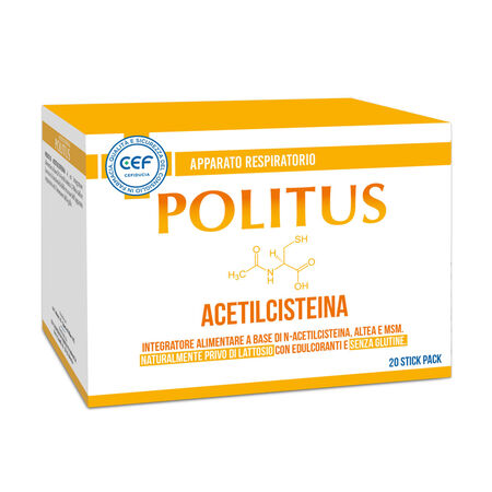 CEF POLITUS ACETILCISTEINA 20 STICK PACK image not present