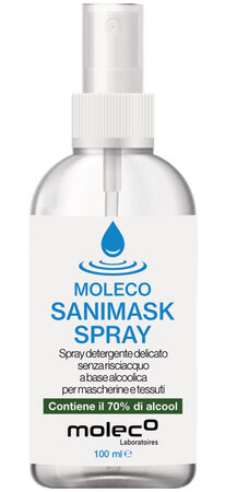 MOLECO SANIMASK SPRAY 100 ML image not present