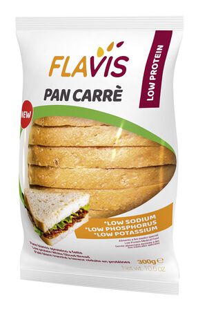 FLAVIS PAN CARRE' APROTEICO 300 G image not present