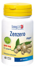 LONGLIFE ZENZERO 60 CAPSULE VEGETALI LONGLIFE ZENZERO 60 CAPSULE VEGETALI