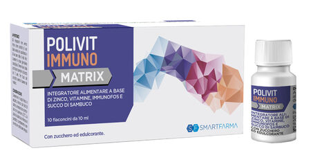 POLIVIT IMMUNO MATRIX 10 FLACONCINI DA 10 ML image not present