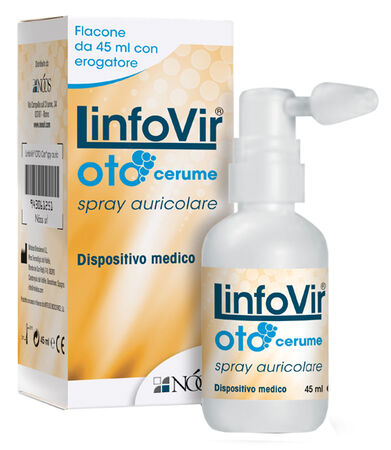 LINFOVIR OTO CERUME SPRAY AURICOLARE 45 ML image not present