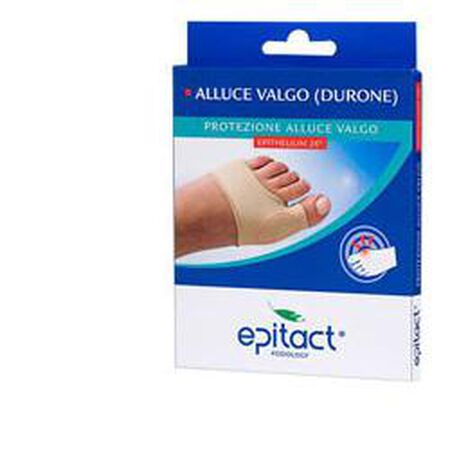 PROTEZIONE PER ALLUCE VALGO EPITACT IN GEL DI SILICONE EPITHELIUM 26 MISURA SMALL image not present