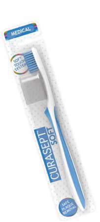 CURASEPT SPAZZOLINO SOFT MEDICAL COLORE AZZURRO image not present