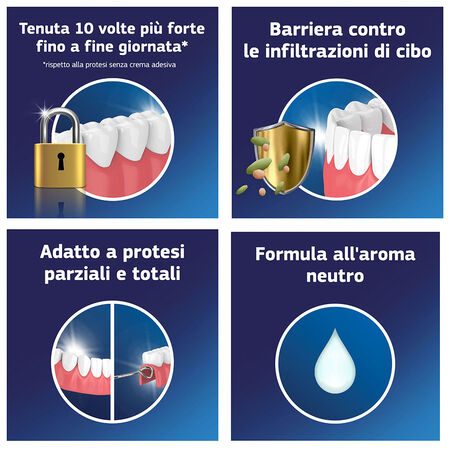 Kukident Plus Doppia Azione Crema Adesiva 40g image not present