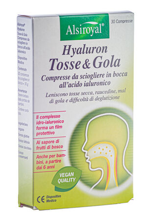 HYALURON TOSSE & GOLA 30 COMPRESSE N image not present