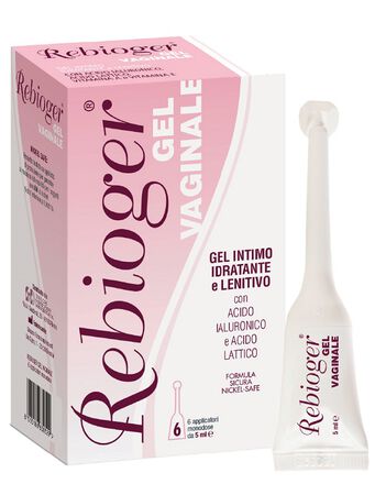 REBIOGER GEL VAGINALE 6 APPLICATORI MONODOSE DA 5 ML image not present