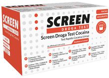 SCREEN DROGA TEST COCAINA CON CONTENITORE URINA