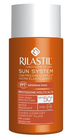 RILASTIL SUN SYSTEM PHOTO PROTECTION THERAPY SPF50+ COMFORT FLUIDO 50 ML image not present