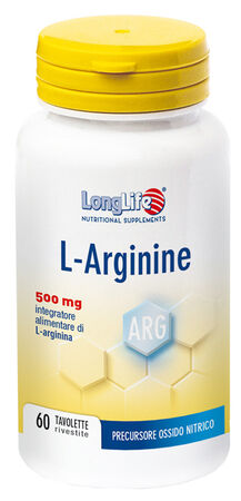 LONGLIFE L-ARGININE 60 TAVOLETTE image not present