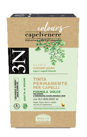 CAPELVENERE COLOURS TINTA CAPELLI 3N CASTANO SCURO image not present