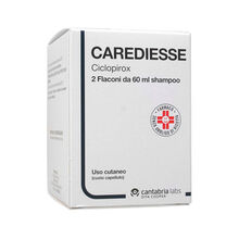 CAREDIESSE*shampoo 2 flaconi 60 ml 10 mg/g