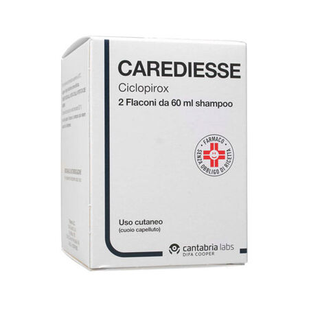 CAREDIESSE*shampoo 2 flaconi 60 ml 10 mg/g image not present