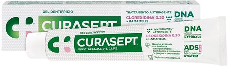 CURASEPT GEL DENTIFRICIO ADS DNA TRATTAMENTO ASTRINGENTE 75 ML image not present