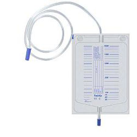 SACCA DI DRENAGGIO DA LETTO PER INCONTINENZA CON SCARICO 130 CM 1 PEZZO image not present