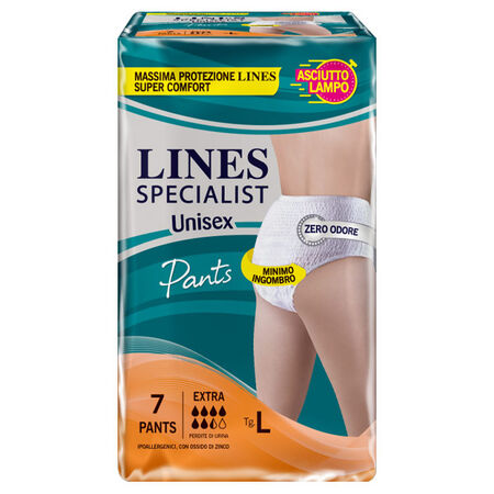 LINES SPECIALIST PANTS UNISEX EXTRA L 7 PEZZI image not present