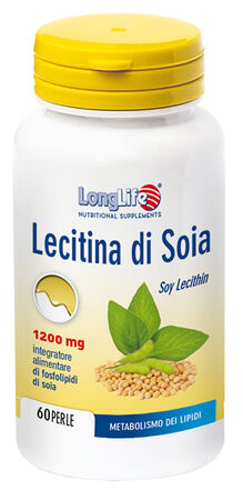LONGLIFE LECITINA SOIA 60 PERLE image not present