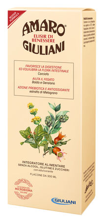 AMARO GIULIANI ELISIR BENESSERE 300 ML NUOVA FORMULA image not present