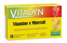 VITADYN VITAMINE/MINERALI 40 COMPRESSE EFFERVESCENTI IN 2 TUBI