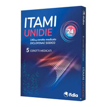 ITAMI UNIDIE*5 cerotti medicati 140 mg