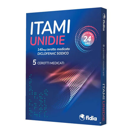 ITAMI UNIDIE*5 cerotti medicati 140 mg image not present
