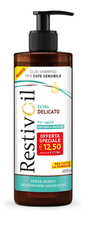 RESTIVOIL EXTRA DELICATO 400 ML TAGLIO PREZZO image not present