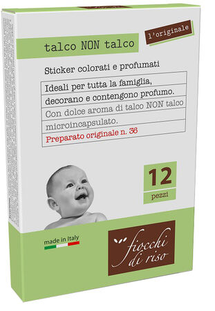FIOCCHI DI RISO TALCO NON TALCO CEROTTI 12 PEZZI image not present