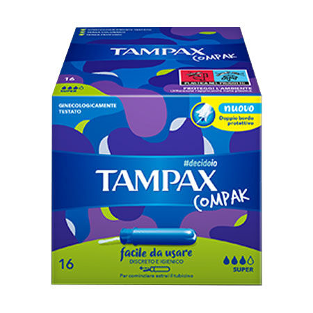 TAMPAX COMPAK SUPER 16 PEZZI image not present