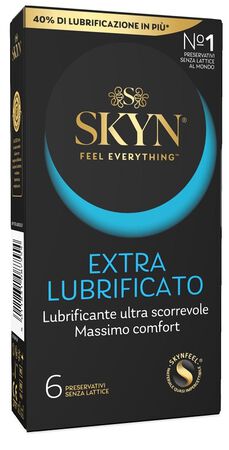 PROFILATTICO ANSELL AKUEL SKYN EXTRA LUBRIFICATO B 6 PEZZI image not present