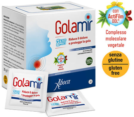 GOLAMIR 2ACT 20 COMPRESSE OROSOLUBILI DA 1,5 G image not present