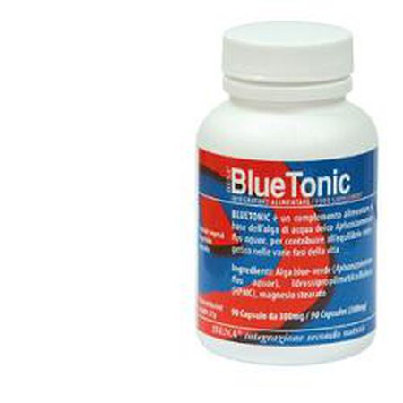 BLUE TONIC 90 CAPSULE VEGETALI 300 MG APHANIZOMENON FLOS AQUAE ALGA - AFA GEN image not present
