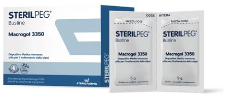 STERILPEG MACROGOL 3350 10 BUSTINE BIPARTITE 10 G image not present