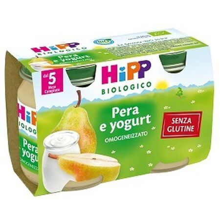 HIPP BIO HIPP BIO OMOGENEIZZATO PERA YOGURT 2X125 G image not present