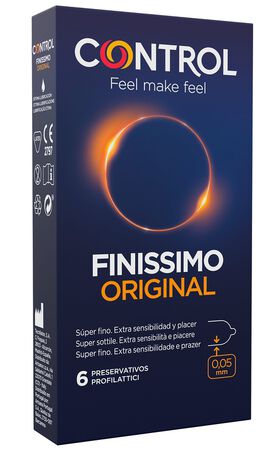 CONTROL FINISSIMO ORIGINAL 6 PEZZI image not present