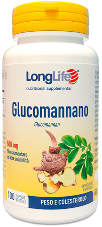 LONGLIFE GLUCOMANNANO 100 CAPSULE VEGETALI image not present