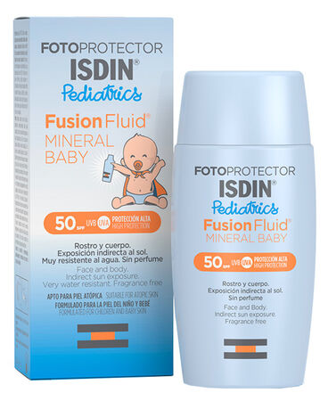 MINERAL BABY 50+ FOTOPROTECTOR PEDIATRICS 50 ML image not present
