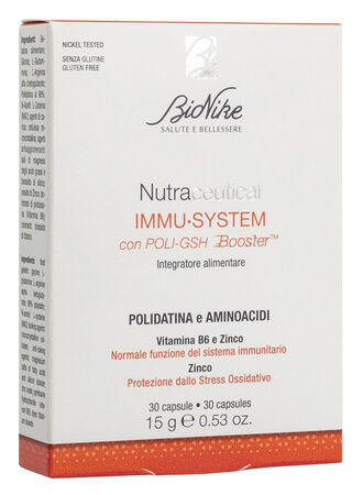 NUTRACEUTICAL IMMU-SYSTEM 30 COMPRESSE image not present