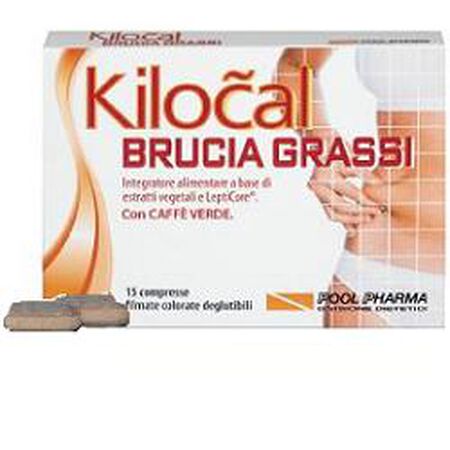 KILOCAL BRUCIA GRASSI 15 COMPRESSE image not present