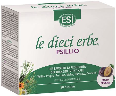 ESI LE DIECI ERBE PSILLIO 20 BUSTINE 5,6 G image not present