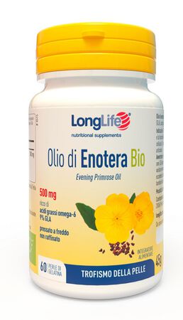 LONGLIFE OLIO ENOTERA BIO 60 PERLE 500 MG image not present