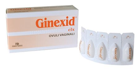 GINEXID 10 OVULI VAGINALI 2 G image not present