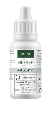 UNIQUATTRO RIBES NERO FOGLIE 50 ML image not present