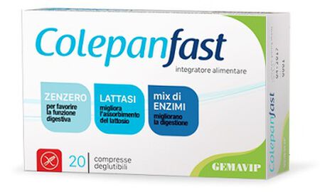 COLEPANFAST 20 COMPRESSE image not present
