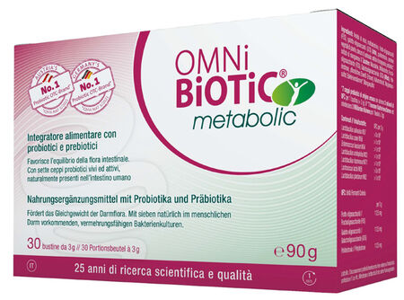 OMNI BIOTIC METABOLIC 30 BUSTINE DA 3 G image not present